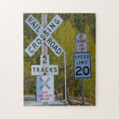 Skagway Alaska. Legpuzzel (Verticaal)