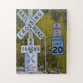 Skagway Alaska Legpuzzel (Verticaal)