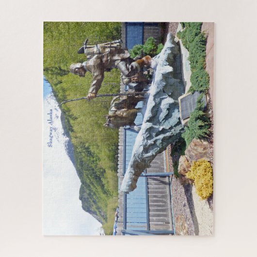Skagway Alaska Legpuzzel (Verticaal)