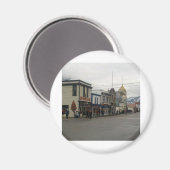 Skagway, Alaska Magneet (Voorkant / Achterkant)