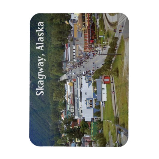 Skagway, Alaska Magneet (Verticaal)