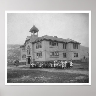 Skagway, Alaska Public School 1906 Poster