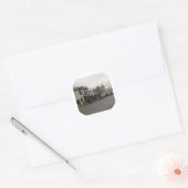 Skagway, Alaska Ronde Sticker (Envelop)