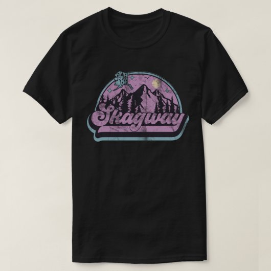 Skagway, Alaska T-shirt (Design voorkant)