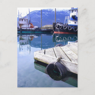 Skagway, Alaska Tugs Briefkaart