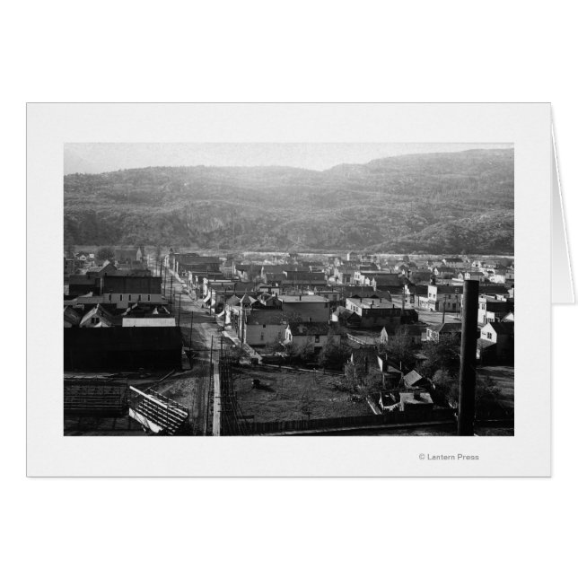 Skagway, Alaska Uitzicht van 5th Avenue Foto (Voorkant Horizontaal)