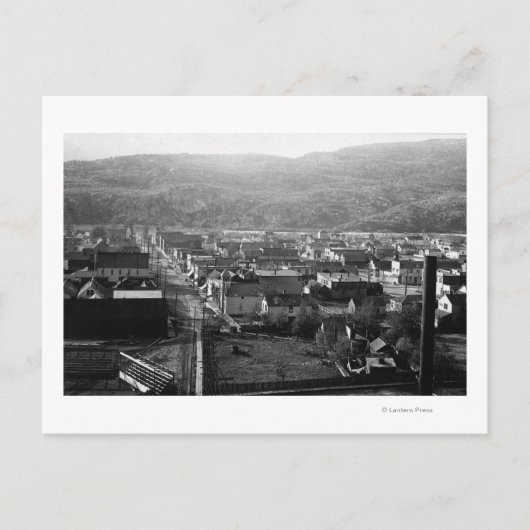 Skagway, Alaska Uitzicht van 5th Avenue Foto Briefkaart (Voorkant)