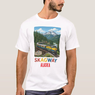 Skagway Alaska White Pass Trail T-shirt