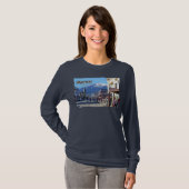 Skagway Dames Long Hoeve T-shirt (Voorkant volledig)