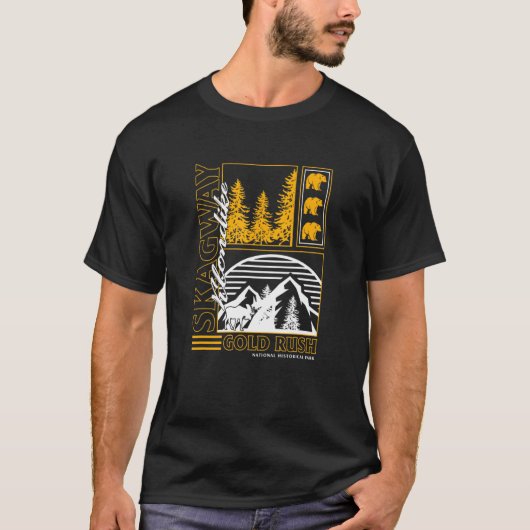 Skagway National Historic Park Klondike Alaska Sou T-shirt (Voorkant)