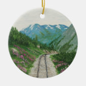 Skagway Railroad Ornament (Voorkant)