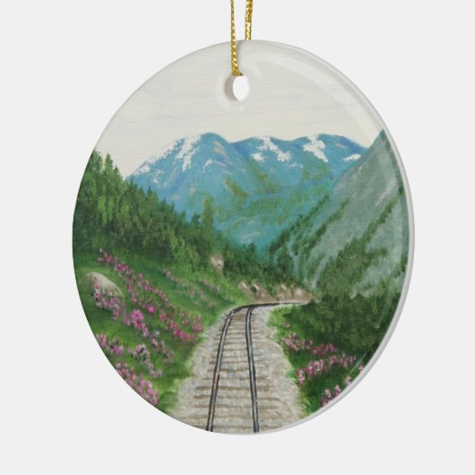 Skagway Railroad Ornament (Links)