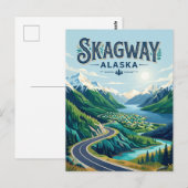 Skagway VS Briefkaart (Voorkant / Achterkant)