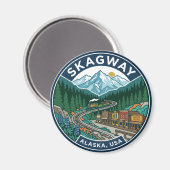 Skagway VS Magneet (Voorkant / Achterkant)