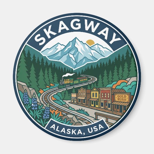 Skagway VS Magneet (Voorkant)