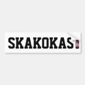 SKAKOKASI BUMPERSTICKER (Voorkant)