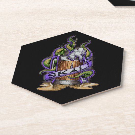 SKÅL  KARTONNEN ONDERZETTERS (Schuin)