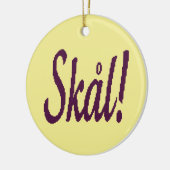 Skal Norway Cheers Ornament (Links)