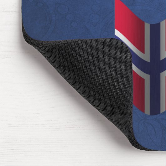 Skal Norwegian Flag Norway Drink Toast Muismat (Hoek)