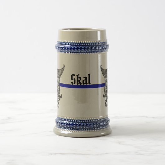 Skal Viking - Thin Blue Line Bierpul (Center)