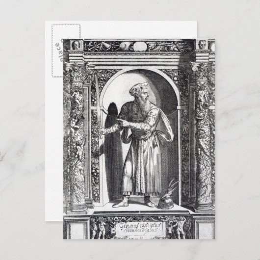 Skanderbeg Briefkaart (Voorkant / Achterkant)