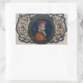 Skanderbeg Rechthoekige Sticker (Tas)
