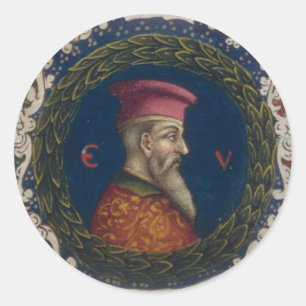 Skanderbeg Ronde Sticker