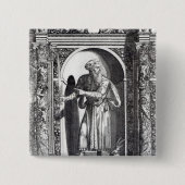 Skanderbeg Vierkante Button 5,1 Cm (Voorkant)