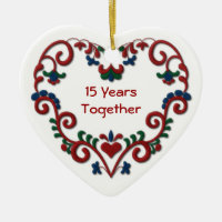 Skandinavisch Hart 15 Jaar samen