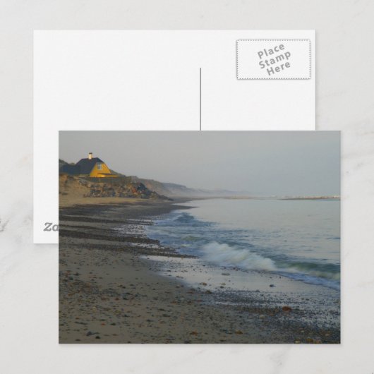 Skandinavische Kust Briefkaart (Voorkant / Achterkant)