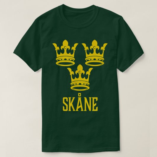 Skane, Zweden - Zweeds Sverige T-shirt (Design voorkant)