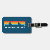 Skaneateles Lake New York Canoe Bagagelabel (Voorkant horizontaal)
