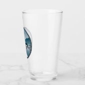 Skaneateles Lake New York reflectie Glas (Links)