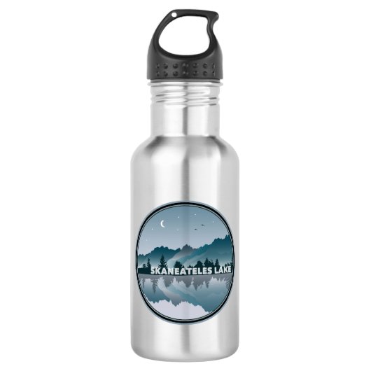 Skaneateles Lake New York reflectie Waterfles (Voorkant)