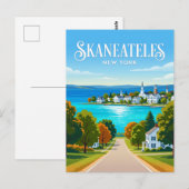 Skaneateles VS Briefkaart (Voorkant / Achterkant)