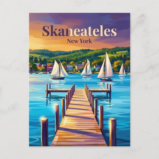 Skaneateles VS Briefkaart (Voorkant)