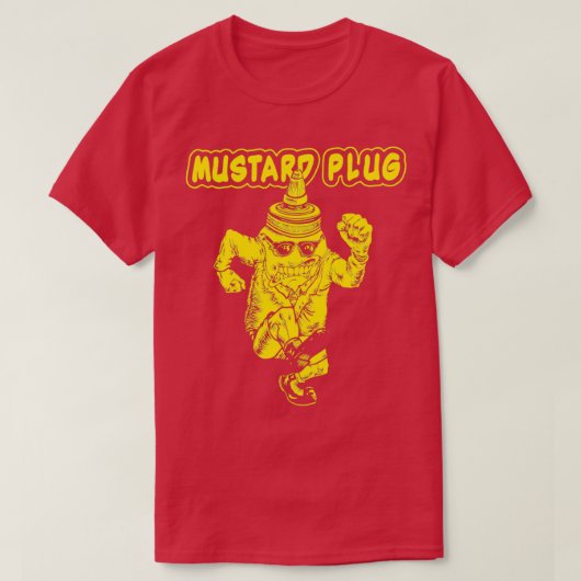 Skankin Plug Mustard Plug T-shirt (Design voorkant)