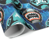 Skark Mania Funny Cartoon Illustratie Cadeaupapier (Rol Hoek)