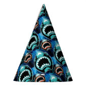 Skark Mania Funny Cartoon Illustratie Feesthoedjes (Links)