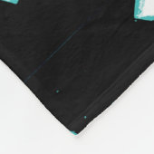 Skark Mania Funny Cartoon Illustratie Fleece Deken (Hoek)