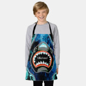 Skark Mania Funny Cartoon Illustratie Schort (Gedragen)