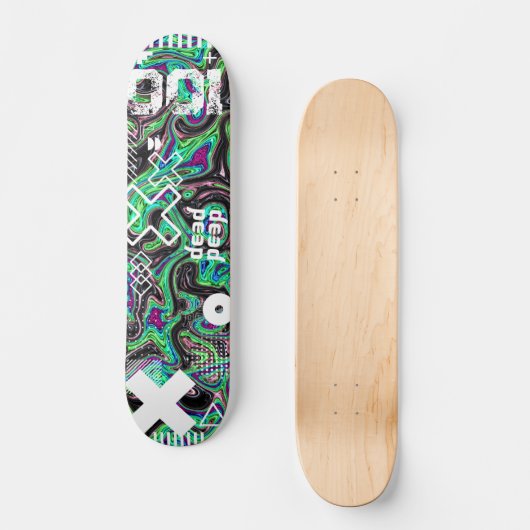 Skate 001 persoonlijk skateboard (Voorkant)