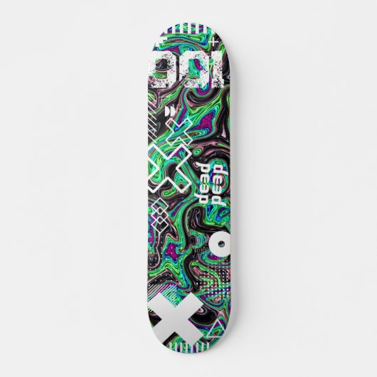 Skate 001 persoonlijk skateboard (Voorkant)
