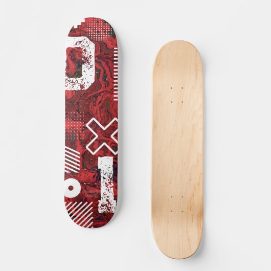 Skate 006 persoonlijk skateboard (Voorkant)