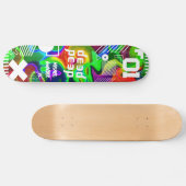 Skate 08 persoonlijk skateboard (Horizontaal)