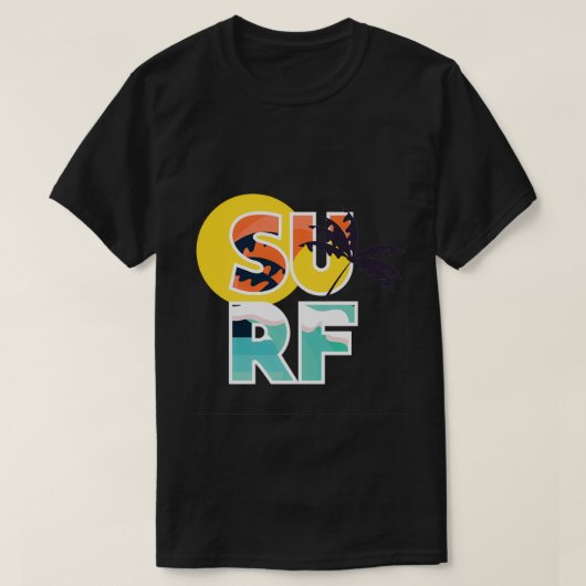 Skate And Surf On The StreetBoardBodyboardingSurfe T-shirt (Design voorkant)