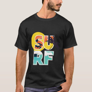 Skate And Surf On The StreetBoardBodyboardingSurfe T-shirt
