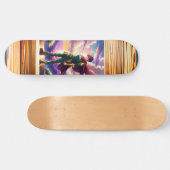Skate Exclusivo: Herói Anime Persoonlijk Skateboard (Horizontaal)