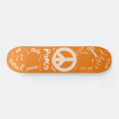 Skate for Peace Persoonlijk Skateboard (Horizontaal)
