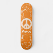 Skate for Peace Persoonlijk Skateboard (Voorkant)
